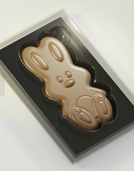 Chocolate Bunny 75% Dark. 65g