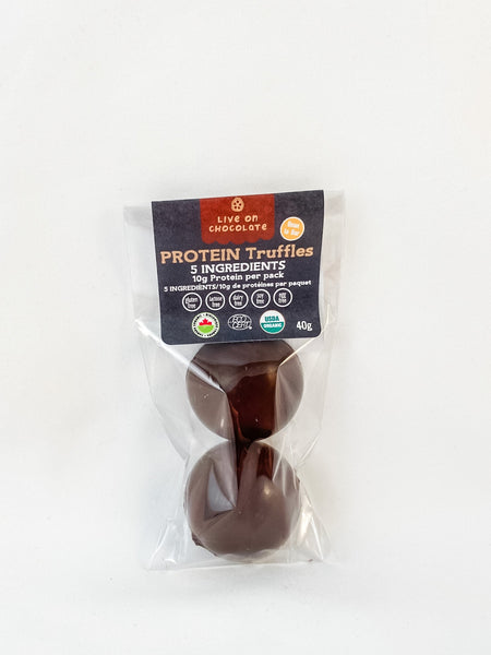 Wholesale: Protein Truffles 40g. 2 pack. Case of 18
