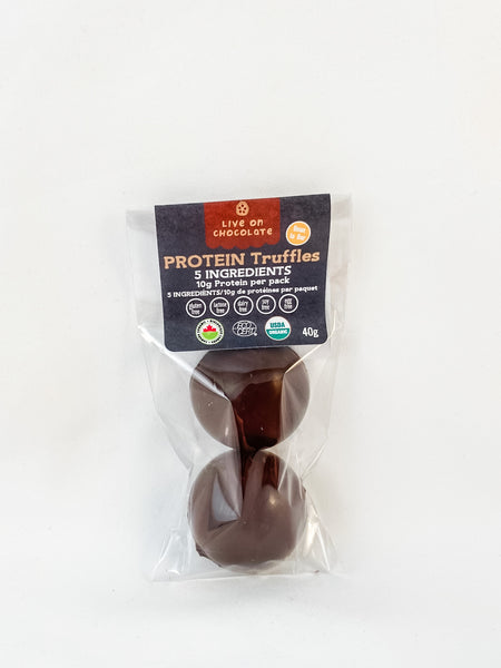 Wholesale: Protein Truffles 40g. 2 pack. Case of 12