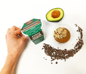 Wholesale: Chocolate Avocado POWER PUDDING 100g.  Case of 12